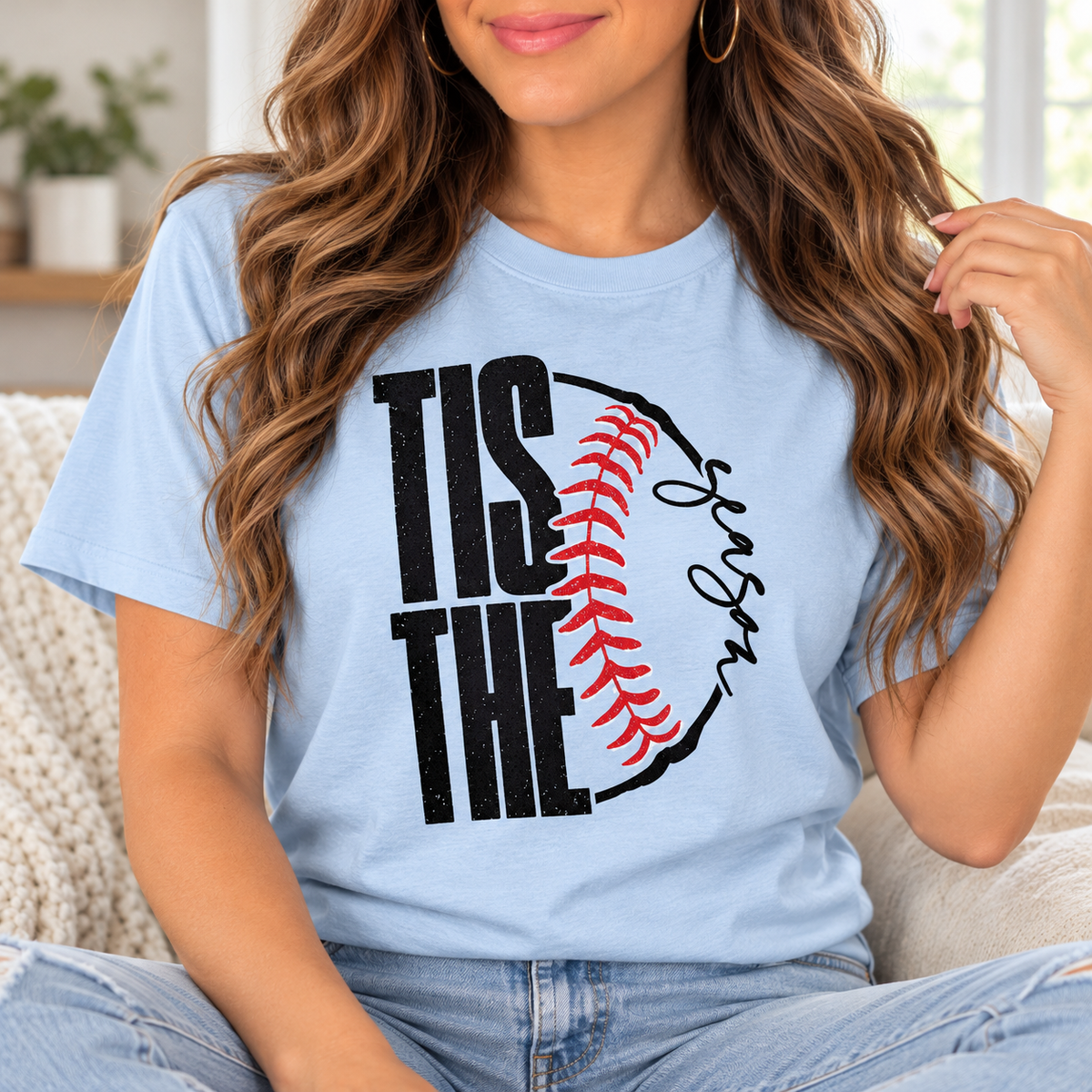 ’Tis the Season: Baseball boutique modeled mockup