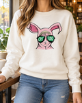 Oh Fudge — Pink Bunny boutique modeled mockup
