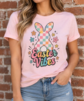 Easter Vibes boutique apparel mockup, front design
