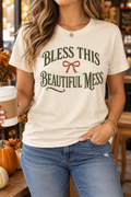 Bless This Beautiful Mess boutique modeled mockup