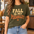 Fall Is My Personality boutique modeled mockup