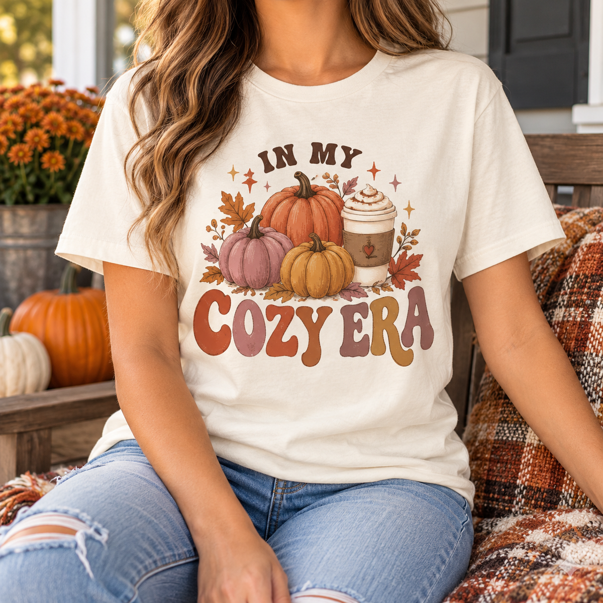 In My Cozy Era boutique modeled mockup