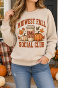 Midwest Fall Social Club boutique modeled mockup