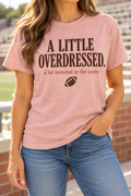 A Little Overdressed for the Score boutique modeled mockup