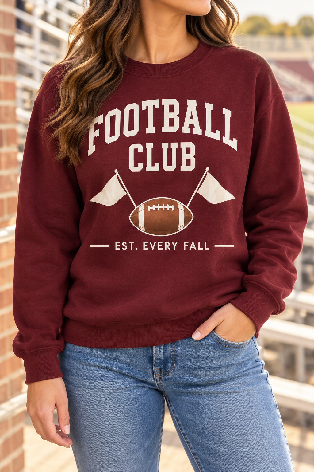 Football Club boutique modeled mockup