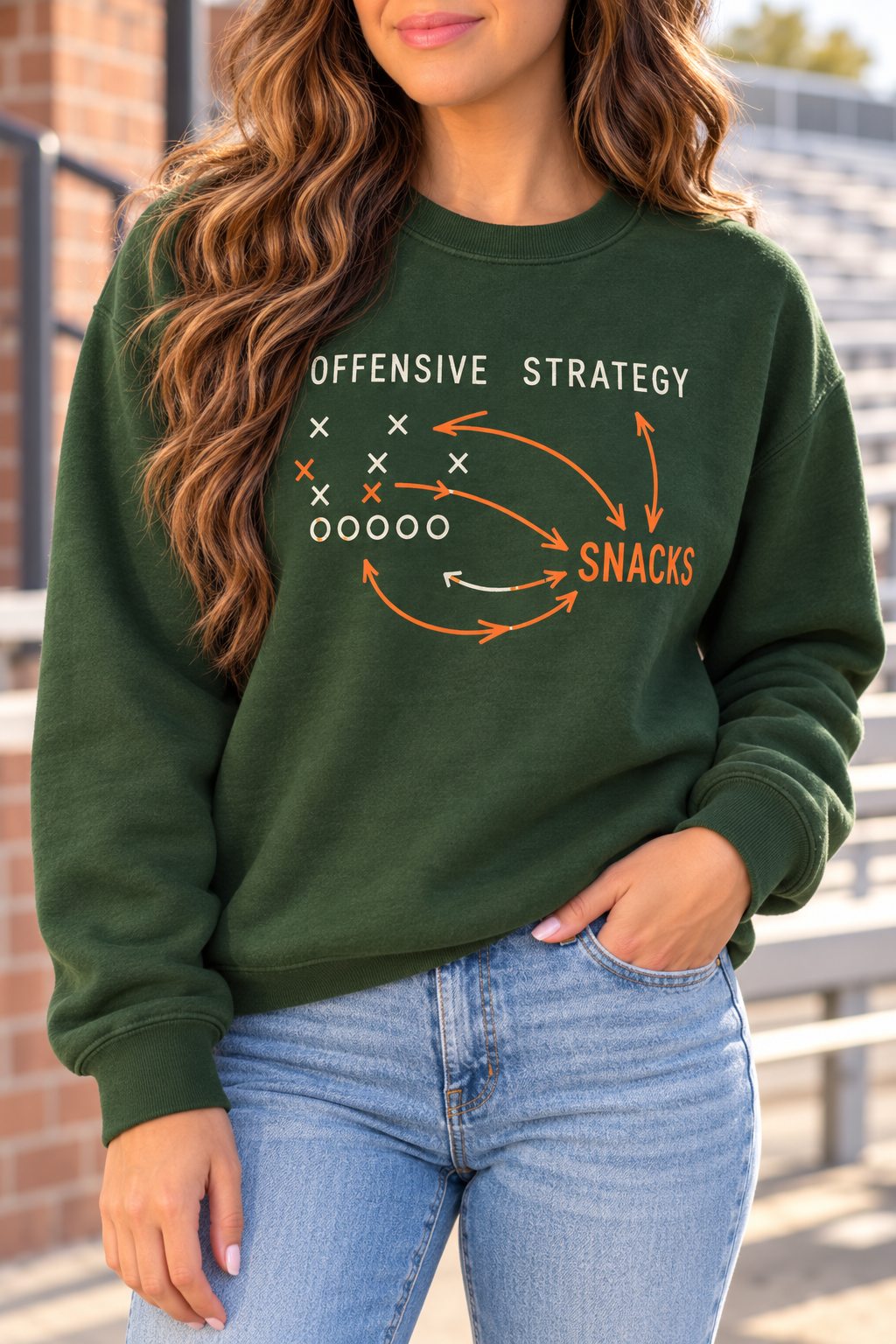 Offensive Strategy: Snacks boutique modeled mockup
