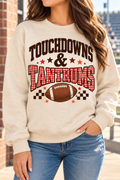 Touchdowns & Tantrums boutique modeled mockup