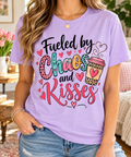 Fueled by Chaos & Kisses boutique modeled mockup