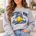 Softball Mom Social Club boutique modeled mockup
