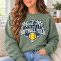 Meet Me at the Softball Field boutique modeled mockup