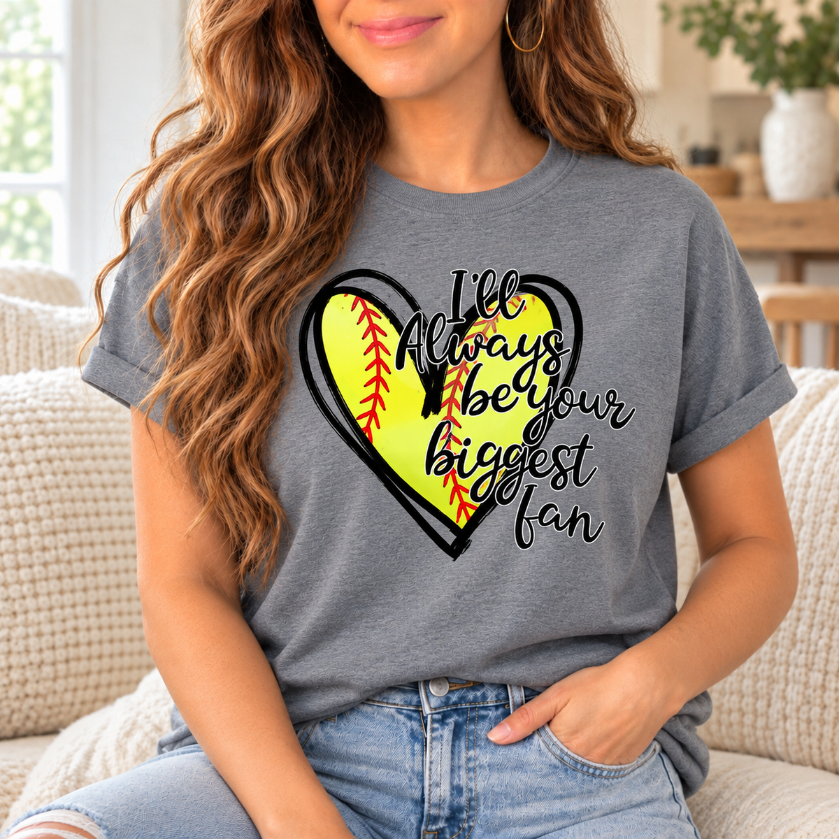 I’ll Always Be Your Biggest Fan boutique modeled mockup