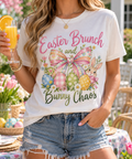 Easter Brunch & Bunny Chaos boutique modeled mockup