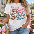 Bunny Kisses & Ballpark Wishes boutique modeled mockup