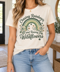 Chasing Rainbows & Raising Wildflowers boutique modeled mockup