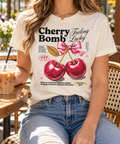 Cherry Bomb: Feeling Lucky boutique modeled mockup