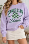 Clover Club Social boutique modeled mockup