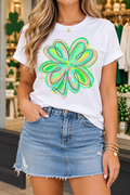 Colorful Clover boutique modeled mockup