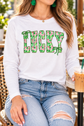 Lucky: Floral Bow boutique modeled mockup