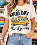 A Good Day for Learning boutique modeled mockup