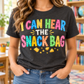 I Can Hear the Snack Bag boutique modeled mockup