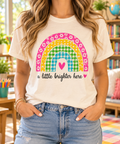 A Little Brighter Here boutique modeled mockup