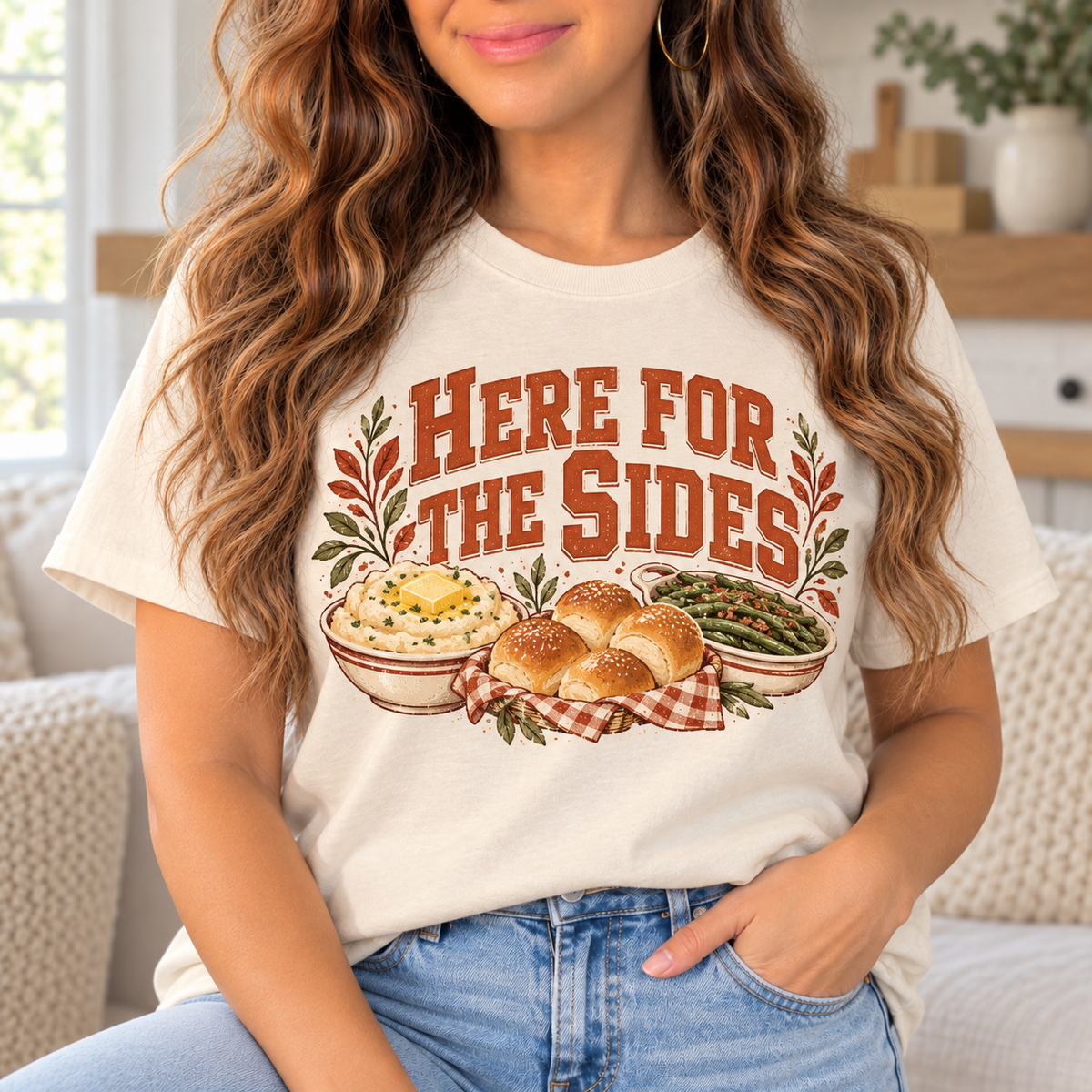 Here for the Sides boutique modeled mockup