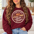 Certified Taste Tester boutique modeled mockup