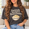 Emotionally Attached to Mashed Potatoes boutique modeled mockup