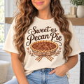 Sweet as Pecan Pie boutique modeled mockup