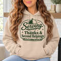 Serving Thanks & Second Helpings boutique modeled mockup