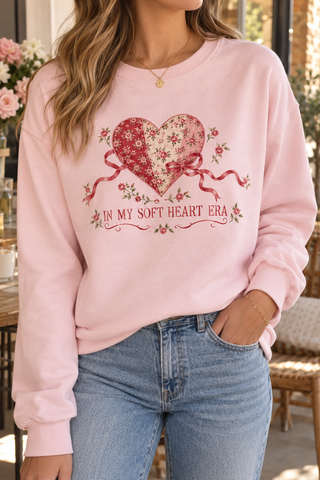 In My Soft Heart Era boutique modeled mockup
