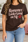 Romance Looks Good on Me boutique modeled mockup