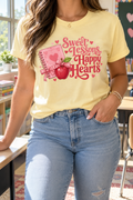 Sweet Lessons, Happy Hearts boutique modeled mockup