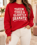 Taken, Tired & Slightly Dramatic boutique modeled mockup